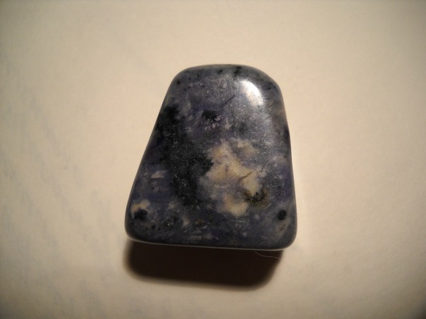 Энергия камней № 47 Дюмортерит (окатанный камень) фото, обсуждение